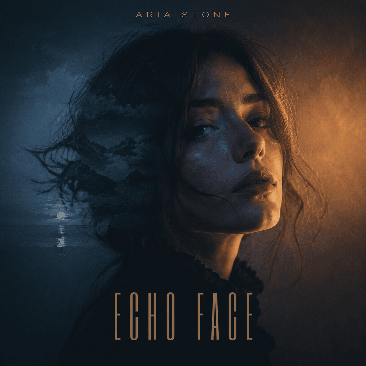 Artist portrait single cover art
